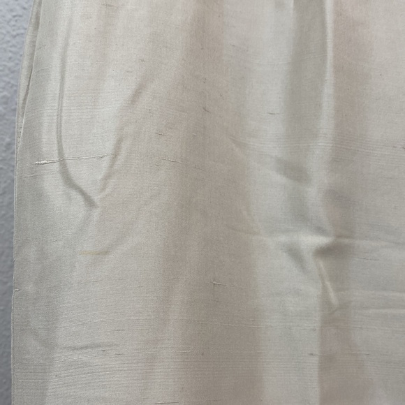 Vintage Madison Studio 100% Silk Khaki Dress Pants Size 8 - Picture 3 of 6